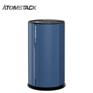 Atomstack d2 filtro de fumaça, purificação de ar, filtro de íon negativo, 3 camadas, instalação rápida para máquina de corte a laser