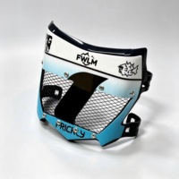 Cache-phare avant en maille ventilée de style américain, plaque de protection modifiée pour moto électrique Sur Ron Light Bee, plaque ventilée