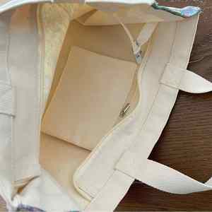 Sac fourre-tout en toile de coton personnalisé sur mesure avec logo, sac en toile pour le travail ou les courses, sac à main en toile pour femme - Product Image 4