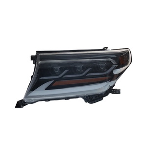 For 07-15 LC200 <b>Headlight</b> Assembly 12V 50W <b>LED</b> Lens Daytime Running Light Turn Signal 12V <b>LED</b> <b>Headlights</b> for 07-15 - Product Image 1