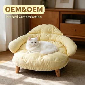 Custom Logo Factory Supplier Multi Color Soft Plush Removable Cover Comfortable Dog <b>Bed</b> Cat Nest Puppy Training Sleeping Mat - Product Image 1