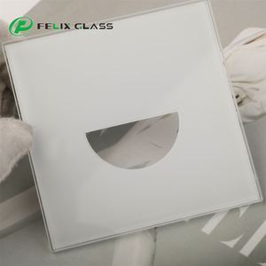 Premium Household Tempered Glass for Lighting Solid Structure Ultra Clear <b>Float</b> Glass <b>Lamp</b> Shade with Silkscreen Printing - Product Image 3