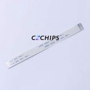 FC-1.0B-8P-100mm FFC Cable (Flexible Flat Cable) P=1mm Connector 8P 1mm 0.3mm Non-Inverting - Product Image 1