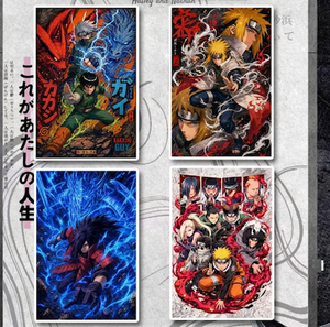 Planche d'art Anime Nijia en acrylique, carte à collectionner personnalisé<span class=keywords><strong>e</strong></span>, personnage de manga japonais, bord doré, planche Shikishi pour la décoration murale de la chambre des fans - Product Image 5