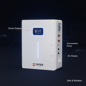 แบตเตอรี่ลิเธียมพลังงานแสงอาทิตย์ Ginza Gen3 51.2V 110Ah 5kWh แบบติดผนัง LiFePO4  10000 รอบการใช้งาน สำหรับบ้าน พร้อมการรับประกัน CAN - Product Image 4