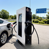 Estación de Carga para Vehículos Eléctricos Jinghu para Exteriores, 40-80kW, Conector CCS2, Montaje en Suelo, Plataforma OCPP Lista para Usar, TA-DC-DD New-P