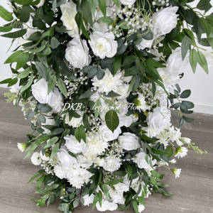 DKB Artificial Flower Factory New Design White and Green Flower Arch Artificial Flowers for Wedding Arch - Product Image 4
