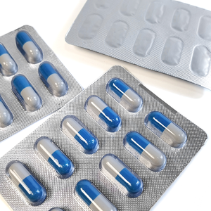 Cápsulas de Suplemento Herbal para la Vitalidad Masculina, Azul y Blanco, Dos Tonos, Paquete de 10 Unidades en Blíster - Product Image 6