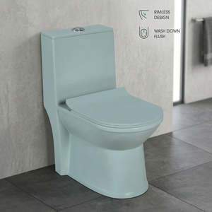 Amérique du sud Offre Spéciale coloré rose Siphon une pièce compostage pas cher prix salle de bain toilette 1 pièces toilette - Product Image 6