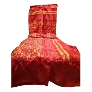 Juego de Edredón Con Cortina, Tamaño King, 5 Piezas, Diseño Floral, Microfibra, Estilo Clásico, Ropa de Cama para el Hogar, Uso en Todas las Estaciones - Product Image 5