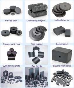 סיטונאי Neodymium c8 סאבוופר מנוע מגנט קרמיקה פרריט טבעת מגנטים חזקה לרמקול תעשייתי - Product Image 6