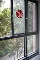 El mejor diseño de aislamiento térmico, Ventanas insonorizadas, ventanas de vidrio de aluminio, ventana Exterior, sala de estar, casa, Villa