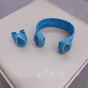 BD--A5230 kalung manik-manik mutiara berkualitas tinggi kalung druzy berlian pave kalung untuk kehidupan sehari-hari - Product Image 4