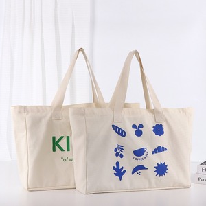 Borse Shopping Personalizzate di Alta Qualità in Tela Nera/Bianca/Naturale di Grandi Dimensioni con Manici per Uso Quotidiano - Product Image 3