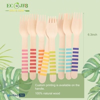 Cuillère en bois de bouleau personnalisée, jetable, écologique, compostable, ensemble de couverts en bois pour la restauration, les hôtels et les services aériens
