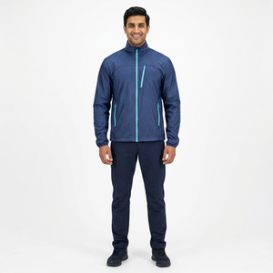 Men's Fishing <b>Rain</b> <b>Jacket</b> Custom Logo 100% Polyester Fixed Hood Waterproof <b>Pullover</b> Men's Windbreaker <b>Jacket</b> for Men - Product Image 1