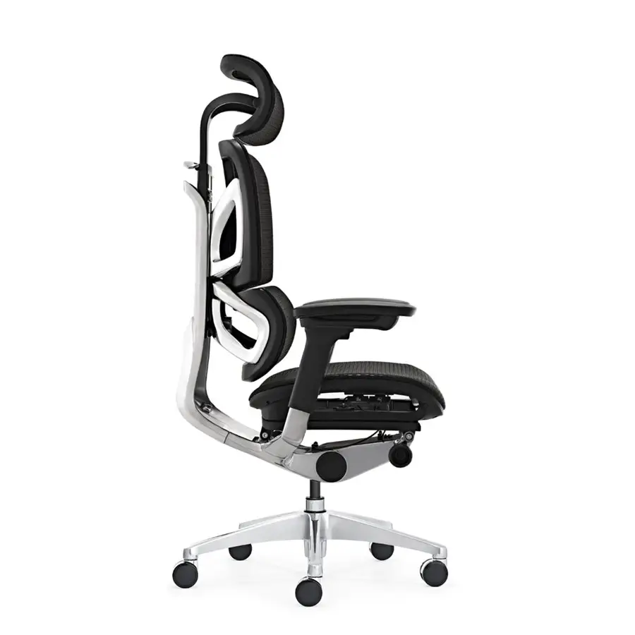 Silla de oficina ejecutiva de cuero de lujo, silla ergonómica ejecutiva de alta calidad para ordenador, novedad