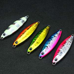 JC021 150G 180G Slow Blatt S appâts artificiels leurres de pêche en eau salée gabarit lent métal gabarits lueur jigging leurre - Product Image 4