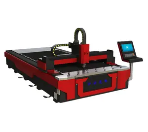 Machine de découpe laser Prix de l'or pour la tôle laser à fibre métallique et tube Laser Cad 2d Dwg 3000*1500mm Zone de coupe 3 axes