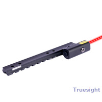 Dispositif laser ultra compact en aluminium durable de 81 g, LS60, 520 nm, 5 mW, marche/arrêt à un clic, mode stroboscopique 3 s, portée effective de 500 m, tactique