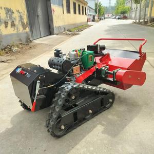 2025新型智能DIY电动遥控机器人割草机和工业48v连枷灌木切割机 - Product Image 6