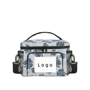 Sac isotherme personnalisé Hawaï design, durable, imperméable, qualité alimentaire, grande capacité, poignées renforcées pour étudiants et écoles - Product Image 1