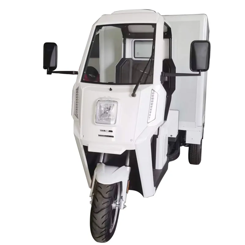 New Model Scooter High Quality 3000w Tricycle Enclosed Cabin Scooter Cargo Car Electric Cargo Scooter