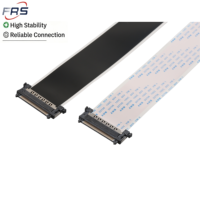 Câble FFC personnalisé FRS SCART 20706, pas de 0,5 mm, 51 broches, longueur totale 30~2000 mm, câble plat flexible pour automobile