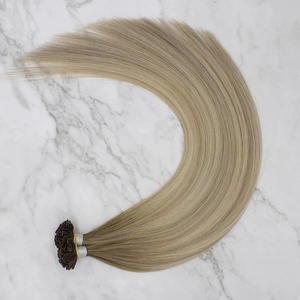 Extensiones de Cabello con Punta en V Ligeras y Cómodas, Extensiones de Cabello Humano Pre-Adheridas con Queratina para Uso Diario, Fiestas y Salones de Belleza - Product Image 5