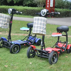 Definitely Worth the extra Very Sturdy &amp; the Quality Is There Compact Detachable Electric <strong>Bike</strong> Ebike <strong>4</strong> <strong>Wheel</strong> Scooter - Product Image 4