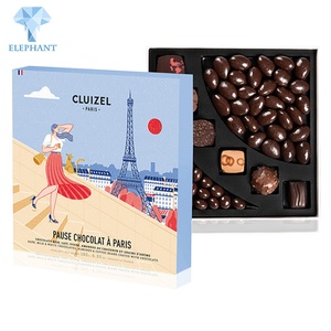 Custom Design Luxury Square <b>Candy</b> Bonbon Chocolate Packaging <b>Box</b> With Divider - Product Image 5