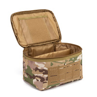 Sac de rangement tactique unisexe SENROY en tissu Oxford camouflage, sous-sac Molle résistant à l'usure pour l'alpinisme et le camping en extérieur