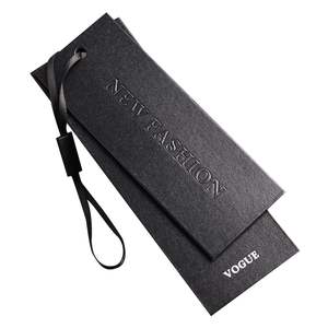 Etiqueta Colgante Kraft Personalizada, Etiqueta de Papel Impreso, Etiqueta Colgante Negra, Etiquetas Personalizadas <span class=keywords><strong>para</strong></span> <span class=keywords><strong>Ropa</strong></span>, Marca Swing, Joyería, Precio - Product Image 2