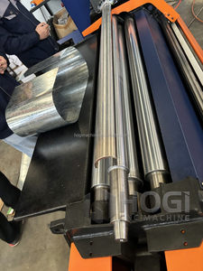 Machine de pliage CNC à 4 rouleaux pour tubes métalliques de petit diamètre en acier inoxydable et acier galvanisé HOGI New Technology. - Product Image 3