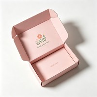 Boîtes en carton ondulé en gros pour chaussures, cadeaux, colis postaux, sous-vêtements, chaussettes