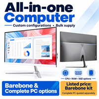 Komputer All-in-One Barebone Monoblock Desktop dengan Webcam Terintegrasi 21,5 - 23,8 Inci untuk Bisnis