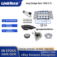 Kit de reparación de elevadores de leva Linkteco, juego de juntas de cabeza de repuesto, Kit de cadena de distribución para Jeep Dodge Ram 1500 5.7L 2009-2015