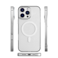 Nouvelle coque antichoc 360° en TPU+PC avec protection anti-traces de doigts et cadre magnétique pour appareil photo, compatible avec iPhone 17 Pro Max