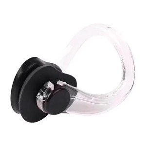 Clip nasal en silicone pour la natation et la plongée, pour adultes et enfants, anti-étouffement, antidérapant, équipement <span class=keywords><strong>de</strong></span> sports nautiques, emballé - Product Image 5