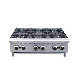 เตาแก๊สสแตนเลส6หัวเตาทำอาหารเชิงพาณิชย์เดสก์ท็อป - Product Image 6