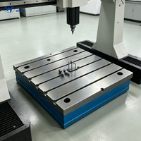 Plateforme modulaire en fonte à rainures en T anti-déformation pour système de fixation de mesure optique de haute précision