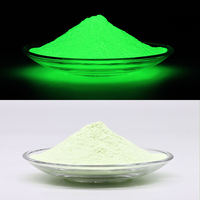 Pigment luminescent non radiatif à base d'aluminate de strontium en gros, poudre ultra-lumineuse qui brille dans le noir pour le revêtement d'encre