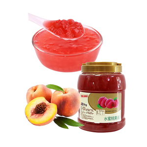 Confiture de pamplemousse liquide de haute qualité 3kg pour les magasins de bubble tea, matière première ODM OEM, prête à consommer, stockage à température ambiante - Product Image 4