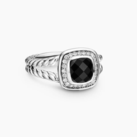   Bague en pierre à quatre faces, style européen et américain, perles vintage Tren