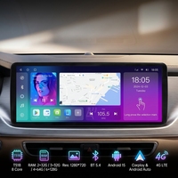 Reproductor de DVD para Auto Android 15 de 6+128G, Radio para Auto, Navegación GPS, CarPlay, WIFI, Reproductor Multimedia IPS para Hyundai