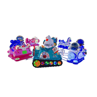 8 sièges Happy Swing Plane Ride Indoor PP Carrousel Amusement Rides pour parc d'aventure et centre commercial