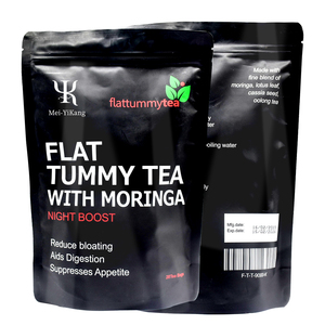 Precio de fábrica, venta al por mayor, té de barriga plana para pérdida de peso rápida personalizado, Té adelgazante de desintoxicación del apetito con <span class=keywords><strong>moringa</strong></span> - Product Image 2