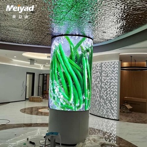 Usine directe 2mm incurvé mince mur Ultra clair Led écran d'affichage vidéo publicité intérieure panneau de télévision Flexible doux - Product Image 3