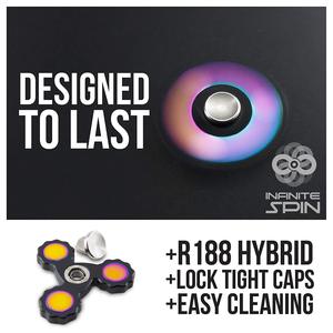 Riple-gear <span class=keywords><strong>Spinner</strong></span>-Hàng không vũ trụ nhôm & thép không gỉ lai <span class=keywords><strong>Fidget</strong></span> đồ chơi, lớp phủ màu 3D cho người lớn/trẻ em - Product Image 5