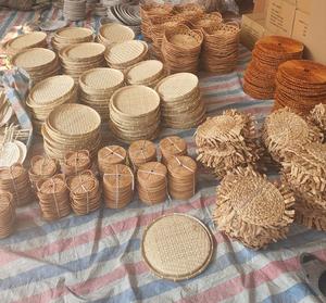 Pots de fleurs en paille de mer écologiques de Noël, panier en paille de mer, moule pour mini-pots de fleurs - Product Image 6